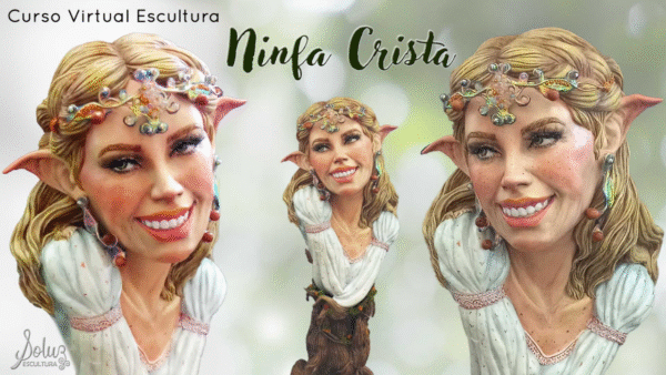 Curso Busto Ninfa Crista - Imagen 2